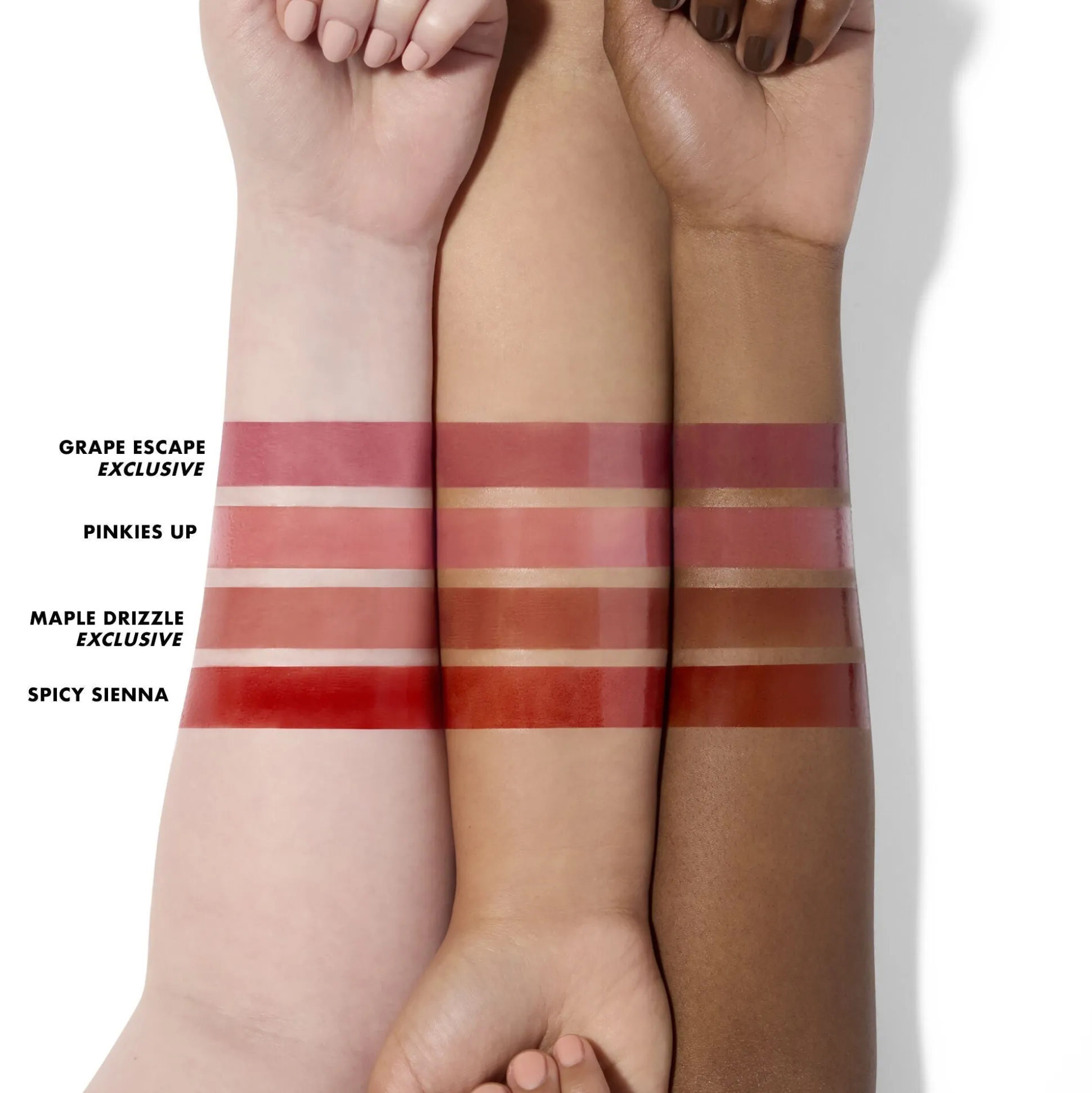 Glossy Lip Stain Shades 4 Days Kit