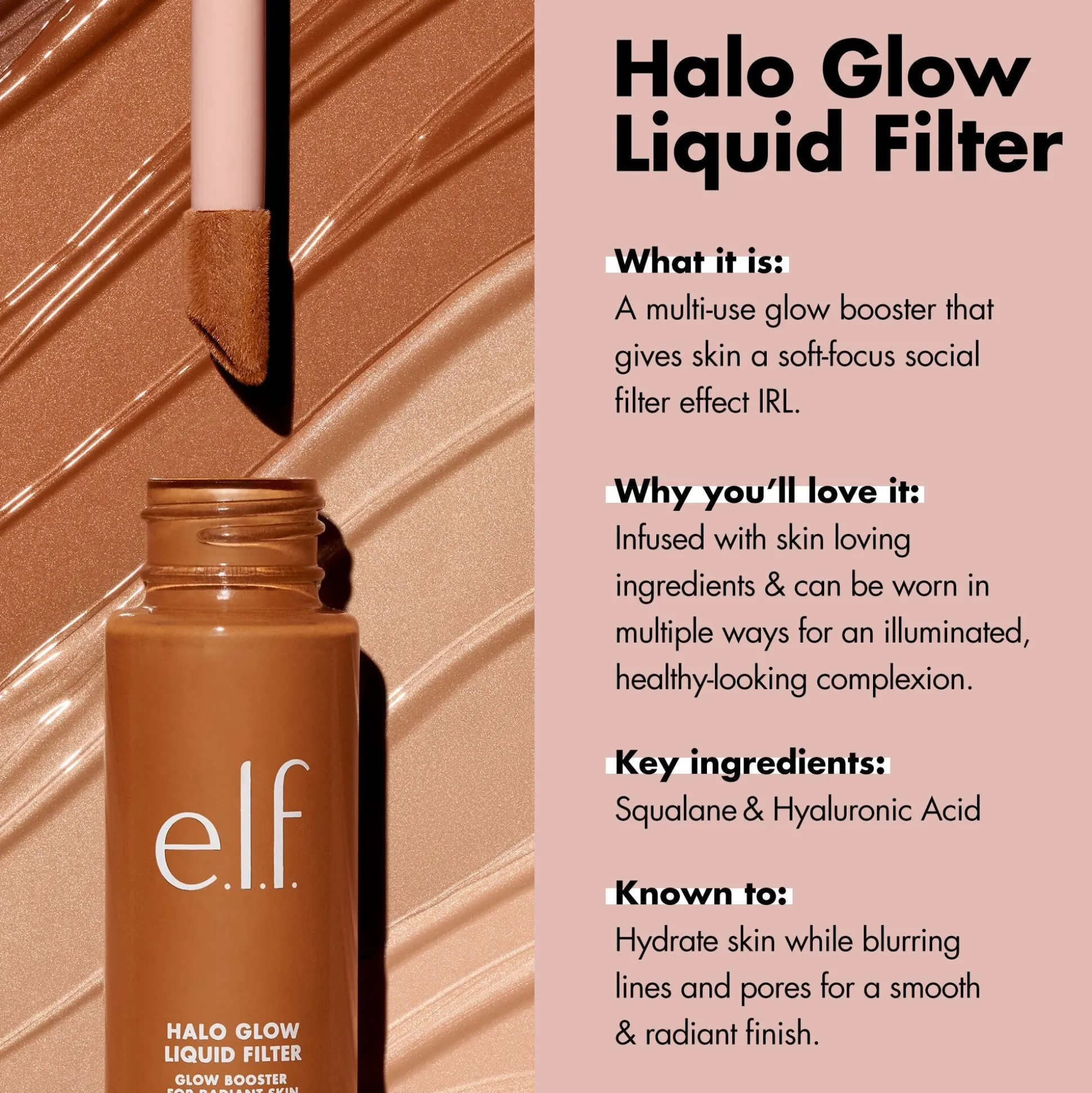 Halo Glow Liquid Filter