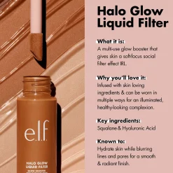 Halo Glow Liquid Filter