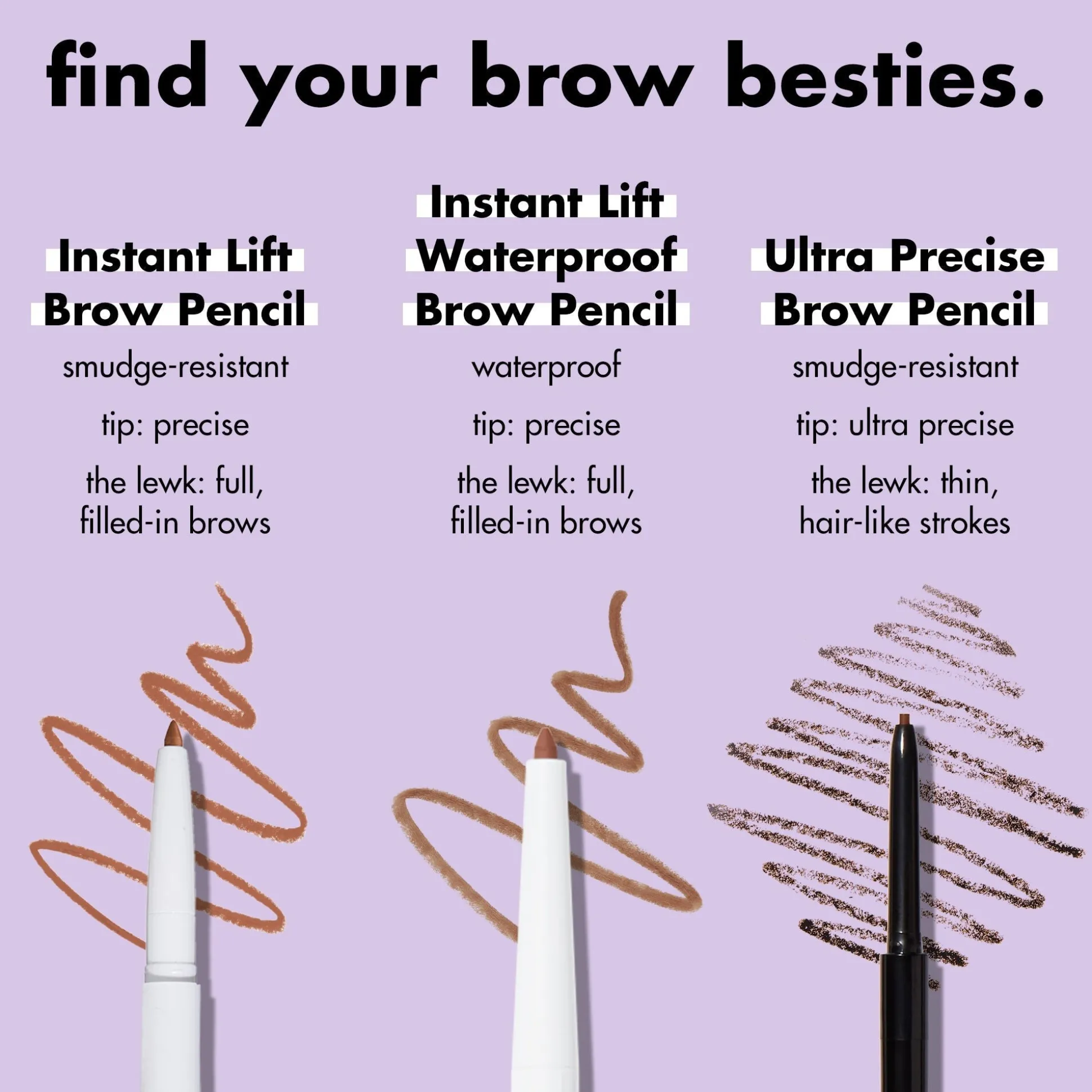 Instant Lift Waterproof Brow Pencil