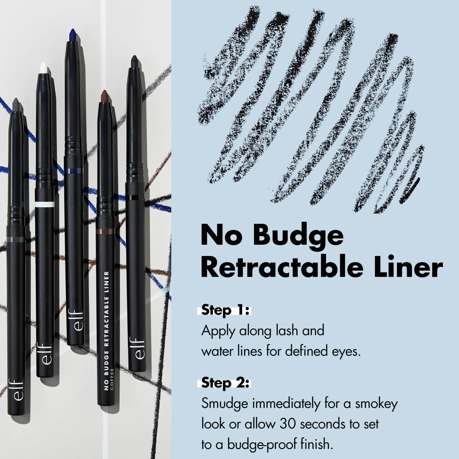 No Budge Retractable Eyeliner