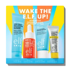 Wake the e.l.f. Up Skincare Kit
