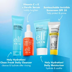 Wake the e.l.f. Up Skincare Kit